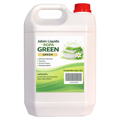 Jabon Liquido Ropa Green