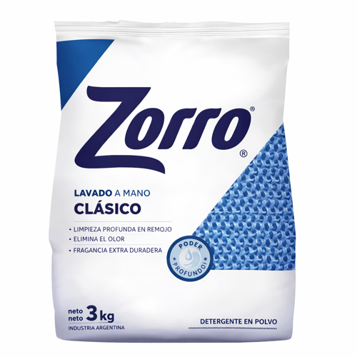 ZORRO Lavado a mano clasico
