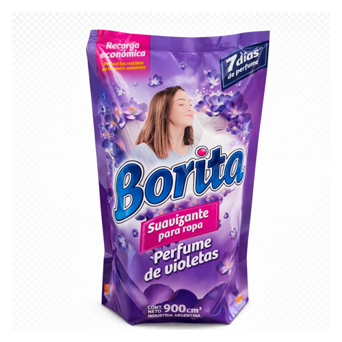 Suavizante Ropa Borita perfume de violetas