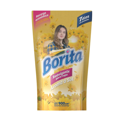 Suavizante Ropa Borita aroma a sol