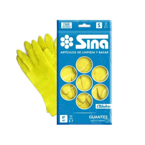 Guantes SINA amarillos S