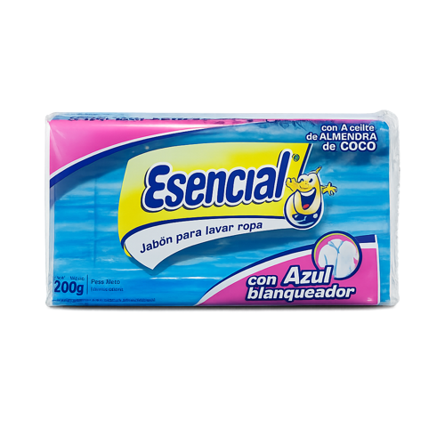 Jabon en Pan ESENCIAL con azul blanqueador