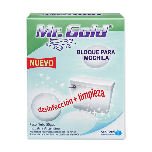 Bloque Mochila Mr.Gold cloro